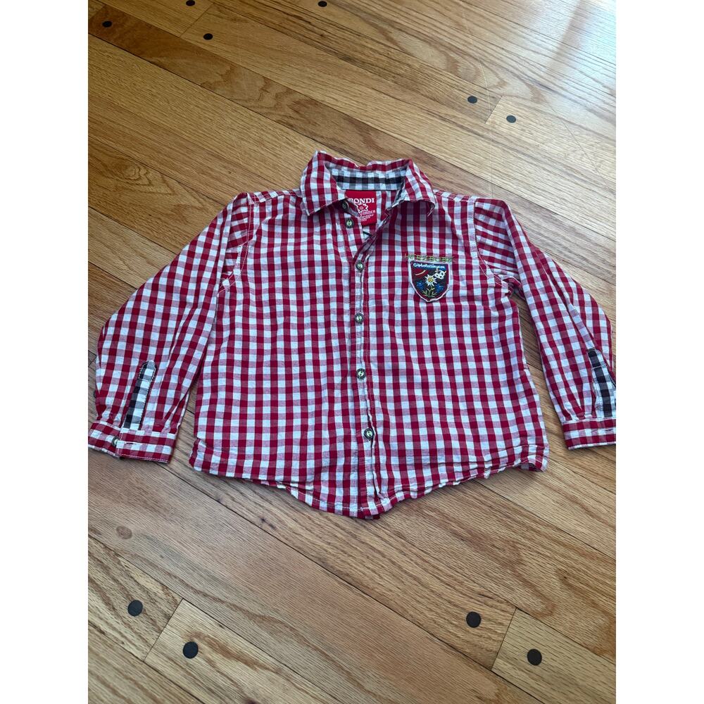 Oktoberfest German Kids Shirt Bondi Gipfelkraxler HemdGrosse 104
